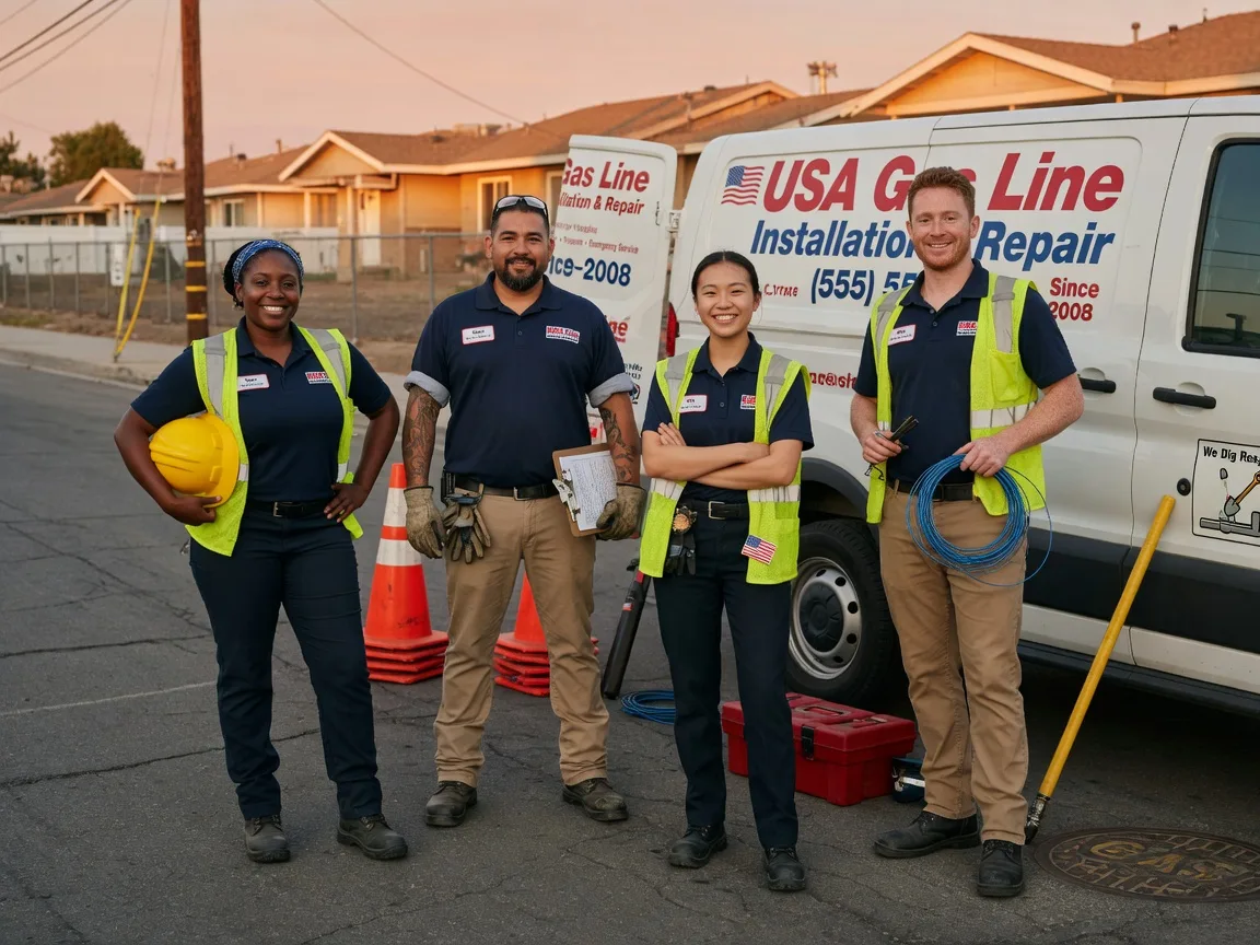 Gas Line Installation company in Prairie, MS